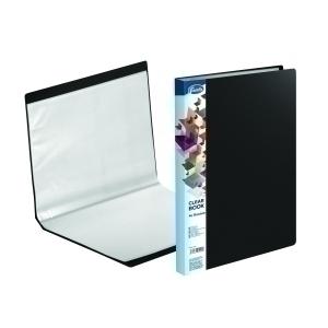 CARPETA FUNDAS FOROFIS PVC A4 30 FUND. NEGRO /91205