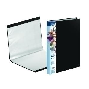 CARPETA FUNDAS FOROFIS PVC A4 40 FUND. NEGRO /91209