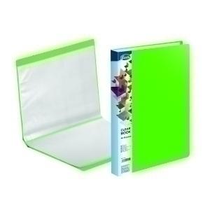 CARPETA FUNDAS FOROFIS PVC A4 40 FUND. VERDE /91211