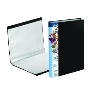 CARPETA FUNDAS FOROFIS PVC A4 60 FUND. NEGRO /91213