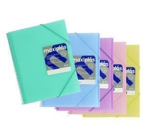 TARIFARIO GRAFOPLAS ESPIRAL PP MAXIPLAS A4 30 FUNDAS AMARI