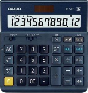 CALCULADORA SOBREMESA CASIO 12 DIGITOS DH-12 ET