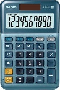 CALCULADORA SOBREMESA CASIO 10 DIGITOS MS-100 TER