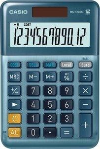 CALCULADORA SOBREMESA CASIO 12 DIGITOS MS-120 EM