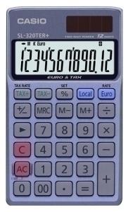 CALCULADORA BOLSILLO CASIO 12 DIG. SL-320 TER /SL-320 TER