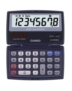 CALCULADORA BOLSILLO CASIO 8 DIG. SL-100 VERA PLEGABLE /SL-100VERA