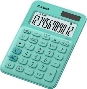 CALCULADORA SOBREMESA CASIO 12 DIG. MS-20UC VERDE /MS-20UC-GN