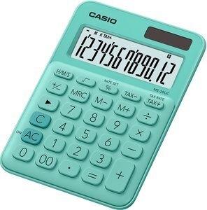 CALCULADORA SOBREMESA CASIO 12 DIGITOS MS-20UC VERDE
