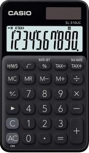 CALCULADORA BOLSILLO CASIO 10 DIG. SL-310 UC NEGRO /SL-310UC-BK