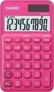 CALCULADORA BOLSILLO CASIO 10 DIG. SL-310 UC ROJO /SL-310UC-RD