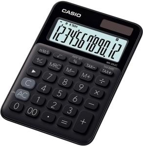 CALCULADORA SOBREMESA CASIO 12 DIG. MS-20UC NEGRO /MS-20UC-BK