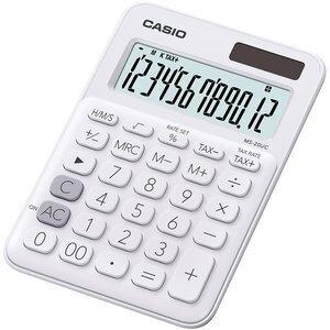 CALCULADORA SOBREMESA CASIO 12 DIGITOS MS-20UC BLANCO