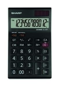 CALCULADORA SOBREMESA SHARP 12 DIG. EL-124T /SH-EL124T WH