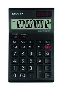 CALCULADORA SOBREMESA SHARP 12 DIGITOS EL-124T