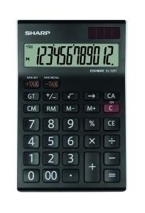 CALCULADORA SOBREMESA SHARP 12 DIG. EL-125T /SH-EL125T WH