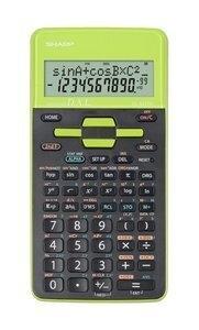 CALCULADORA CIENTIFICA SHARP 10 DIGITOS EL-531TH VERDE (2 líneas)