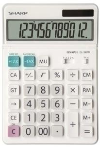 CALCULADORA SOBREMESA SHARP 12 DIG. EL-340W /SH-EL340W