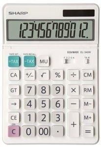 CALCULADORA SOBREMESA SHARP 12 DIGITOS EL-340W