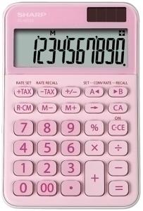 CALCULADORA SOBREMESA SHARP 10 DIG. EL-M335BPK ROSA /SH-ELM335 BPK