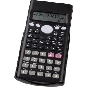 CALCULADORA CIENTIFICA CENTRUM 10+2 DIG. 2 LÍNEAS NEGRO /83404