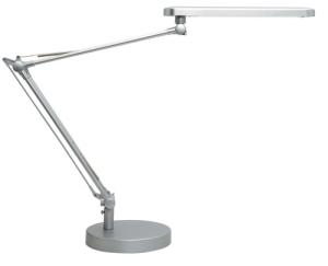 LAMPARA SOBREMESA UNILUX LED 6W MAMBO GRIS METALIZADO