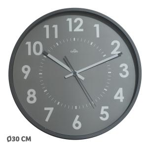 RELOJ PARED ORIUM CEP ANALOGICO 11245 30 CM GRIS /2112450361