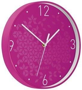 RELOJ PARED LEITZ WOW ANALOGICO 29 CM   FUCSIA