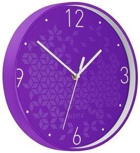 RELOJ PARED LEITZ WOW ANALOGICO 29 CM   VIOLETA