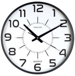 RELOJ PARED UNILUX MAXI POP ANALOGICO 37,5 cm   NEGRO
