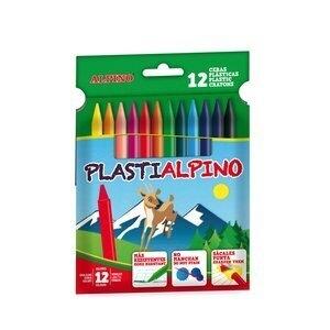 CERAS ALPINO PLASTIALPINO ESTUCHE de 12 SURTIDO