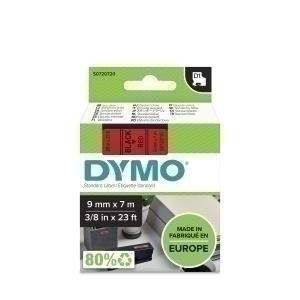 CINTA ROTULAR DYMO LM D1 7M 9MM NEGRO ROJO 40917 /S0720720