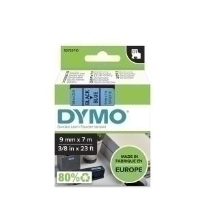 CINTA de ROTULAR DYMO LM D1 7m  9mm NEGRO sobre AZUL (40916)