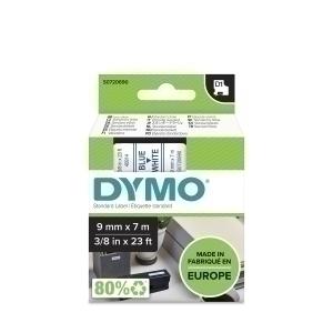 CINTA de ROTULAR DYMO LM D1 7m  9mm AZUL sobre BLANCO (40914)
