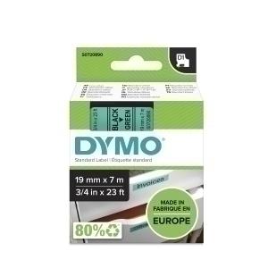 CINTA ROTULAR DYMO LM D1 7M 19MM NEGRO VERDE 45809 /S0720890