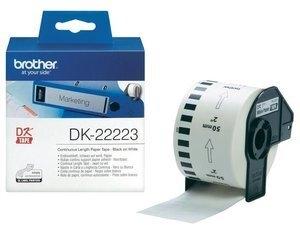 ETIQUETAS BROTHER CONTINUA PAPEL BLANCO  50 mm ROLLO 30,48 m (DK22223)