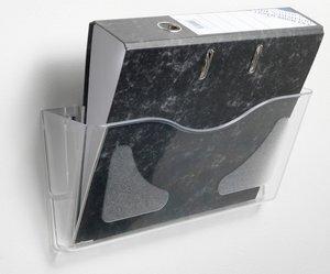 PORTADOCUMENTOS MURAL DEFLECT-O DOCUPOCKET A4 HORIZONTAL 1 COMPARTIMENTO CRISTAL