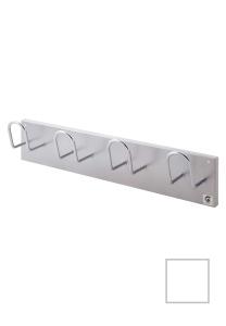 PERCHERO PARED CLINDRO H-14 4 COLGADORES BLANCO /H-14 BLANCO