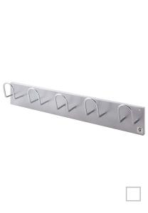 PERCHERO PARED CLINDRO H-15 5 COLGADORES BLANCO /H-15 BLANCO