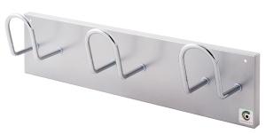PERCHERO PARED CLINDRO H-13 3 COLGADORES 9006