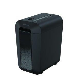 DESTRUCTORA FELLOWES LX65 NEGRA (10h PARTIC.)Nv.seg.4- particula 4x40mm ancho 233mm dep.22L