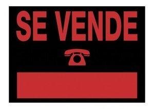 CARTEL ANUNCIO PVC 50x35 SE VENDE