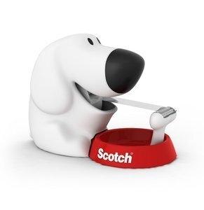 PORTARROLLOS SCOTCH DOG C31 con 1 ROLLO SCOTCH MAGIC 19x8,9