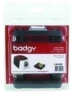 CINTA BADGY COLOR YMCKO PARA 100 IMPRESIONES