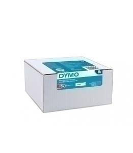 CINTA de ROTULAR DYMO LM D1 7m 12mm NEGRO sobre BLANCO PACK DE 10 (45013)