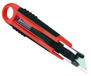 CUTER RETRACTIL ERGO 18 mm con GUIA METALICA