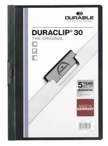 DOSIER DURACLIP PVC A4 2200 PINZA METAL 30H VERDE OSCURO /220032