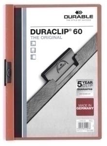 DOSIER DURACLIP PVC A4 2209 PINZA METAL 60H ROJO /220903