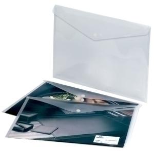 DOSIER SOBRE CARCHIVO PP VELCRO A3 CRISTAL