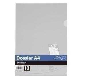 DOSIER UÑERO T. EXTRAD OFFICE BOX A4 CRISTAL P/10 /34961