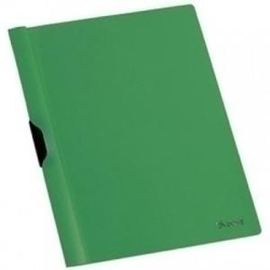 DOSIER CLIP PP A4 PINZA METAL 30H VERDE /90416